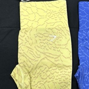 GYMSHARK shorts only yellow is available